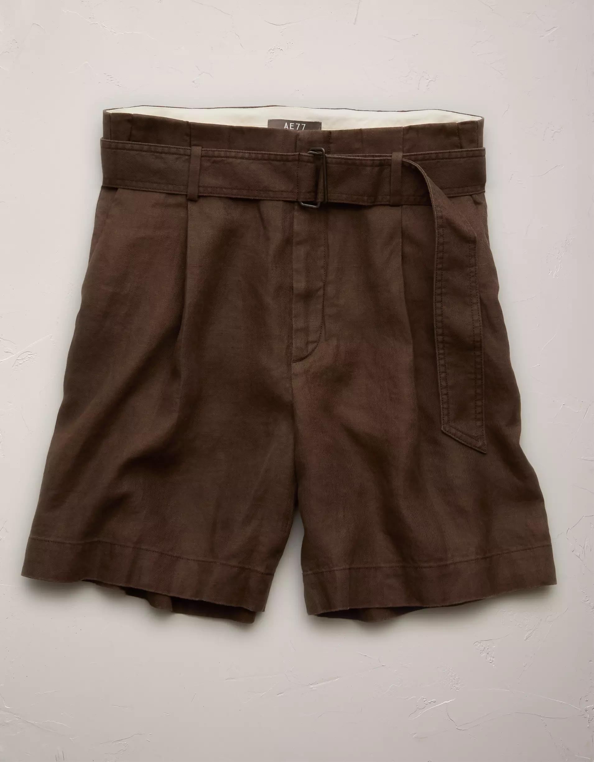 AE77 Premium Linen Trouser Short Product Image