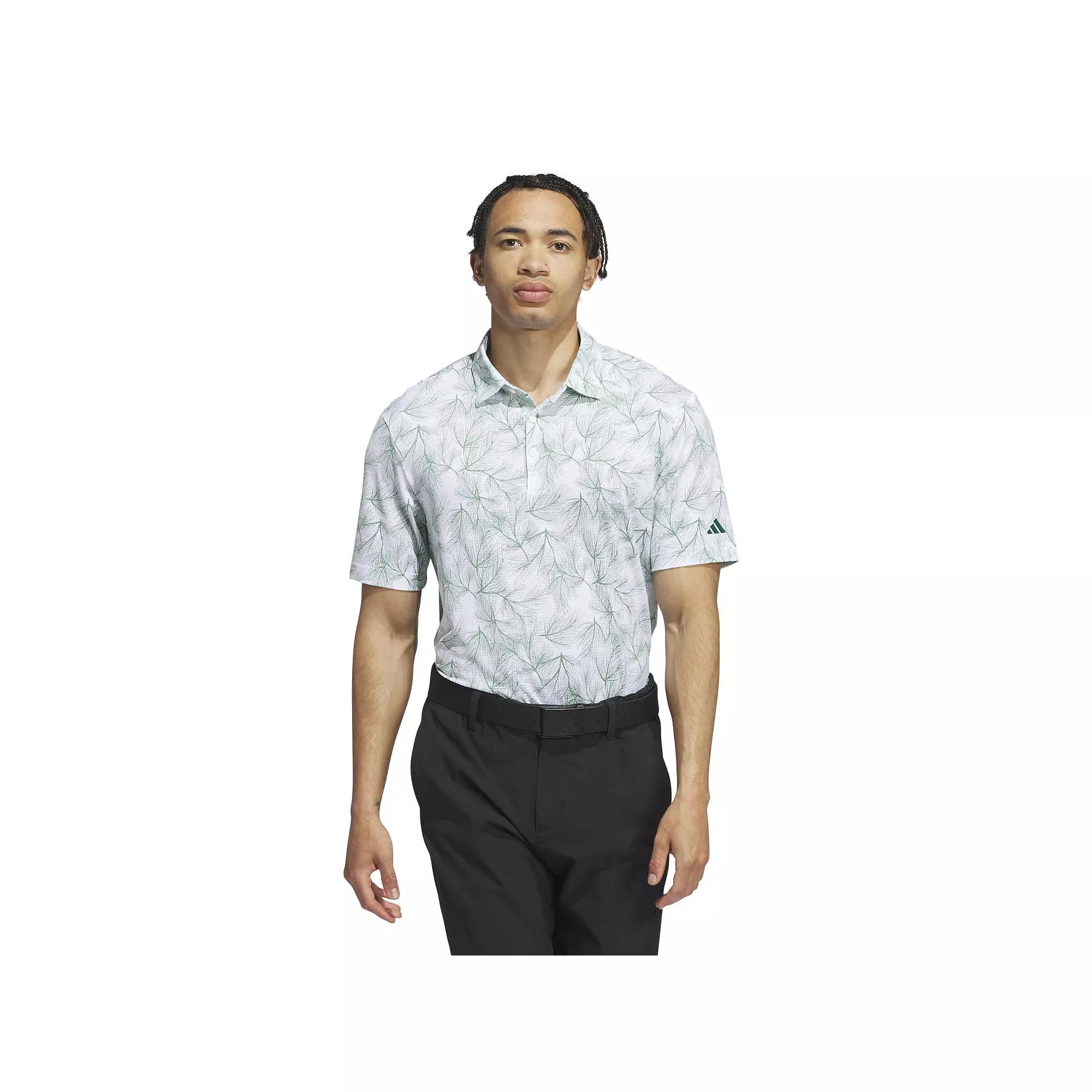 Men's adidas Ultimate365 Mesh Print Polo Shirt,  Product Image