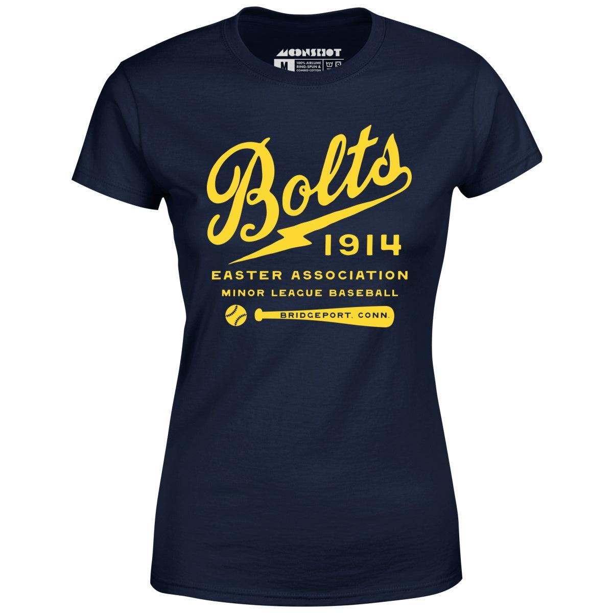 Bridgeport Bolts - Connecticut - Vintage Defunct Baseball Teams - Women's T-Shirt Female Product Image