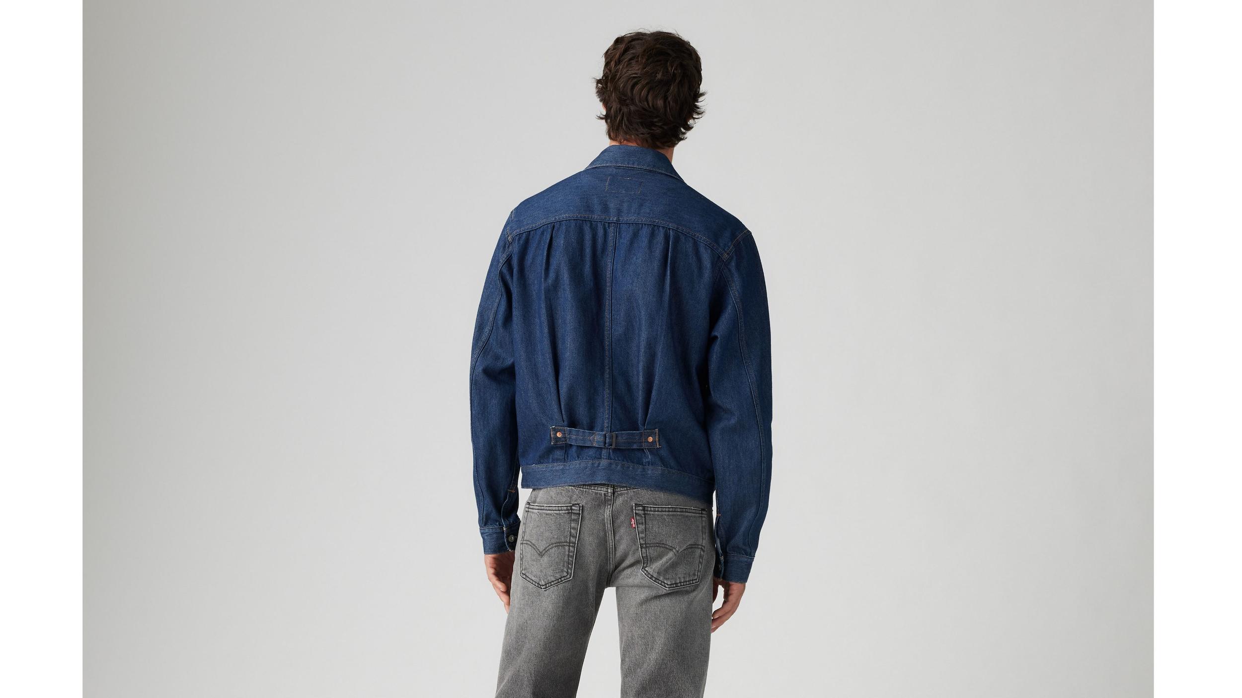 Lightweight Pleated Blouse Trucker Jacket Product Image