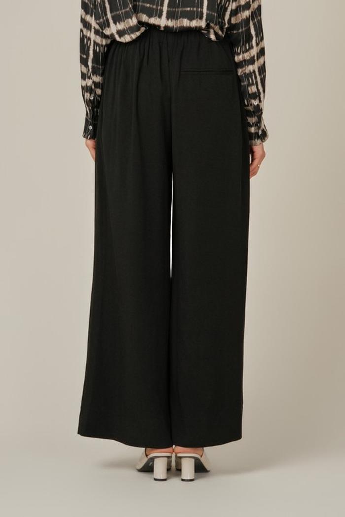 Wide Leg Tencel Pants Product Image