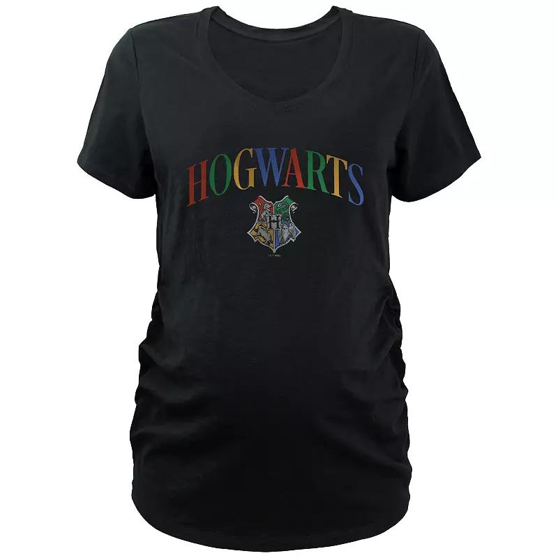 Maternity Harry Potter Hogwarts Crest Graphic Tee, Women's,  Product Image