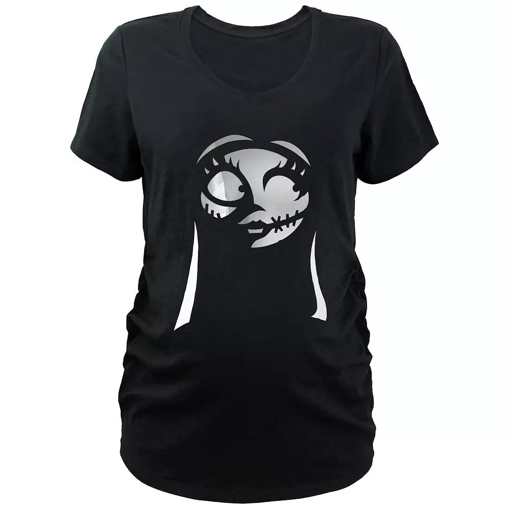 Disney's The Nightmare Before Christmas Sally Profile Maternity Graphic Tee, Women's,  Product Image