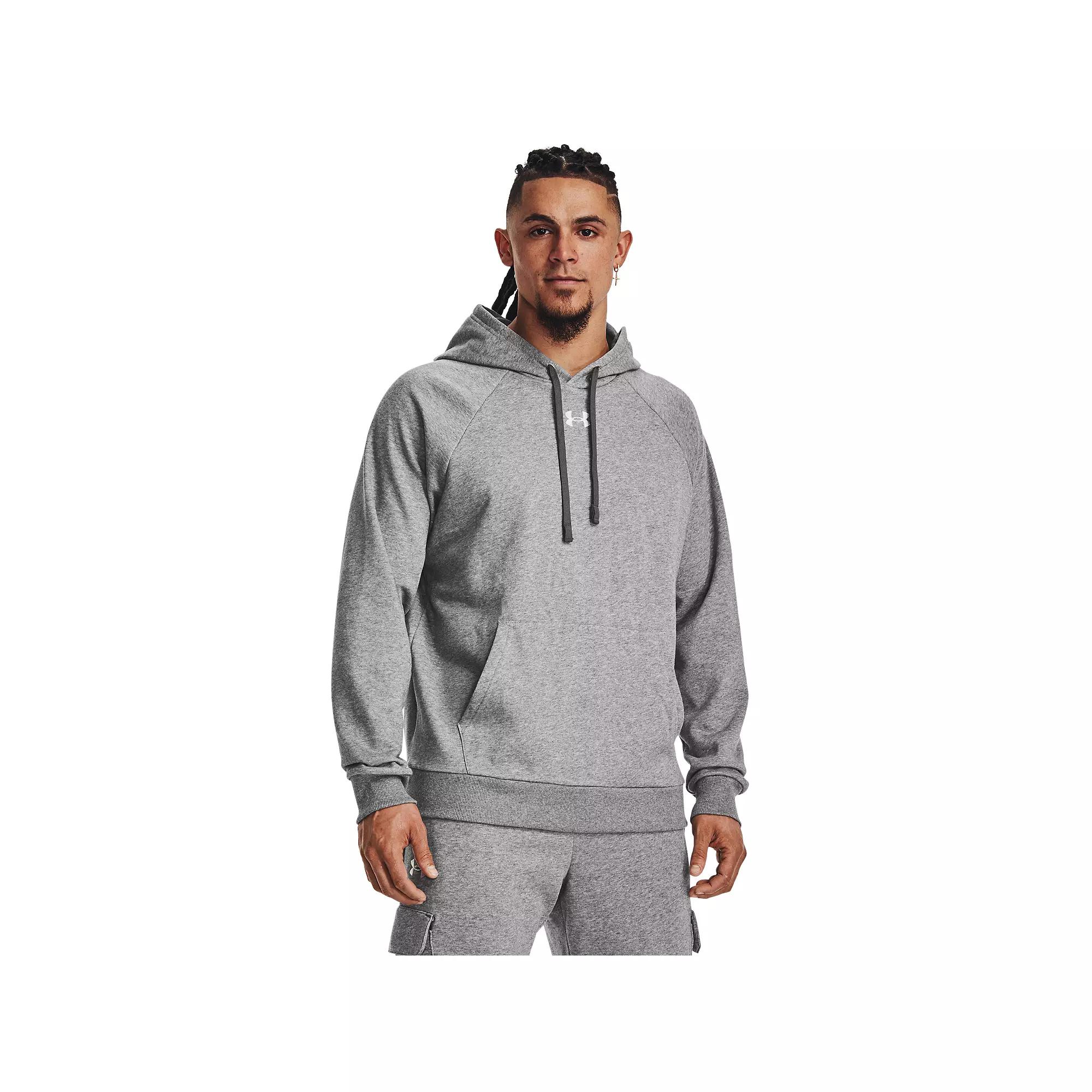 Men's Under Armour Solid Rival Fleece Hoodie,  Product Image