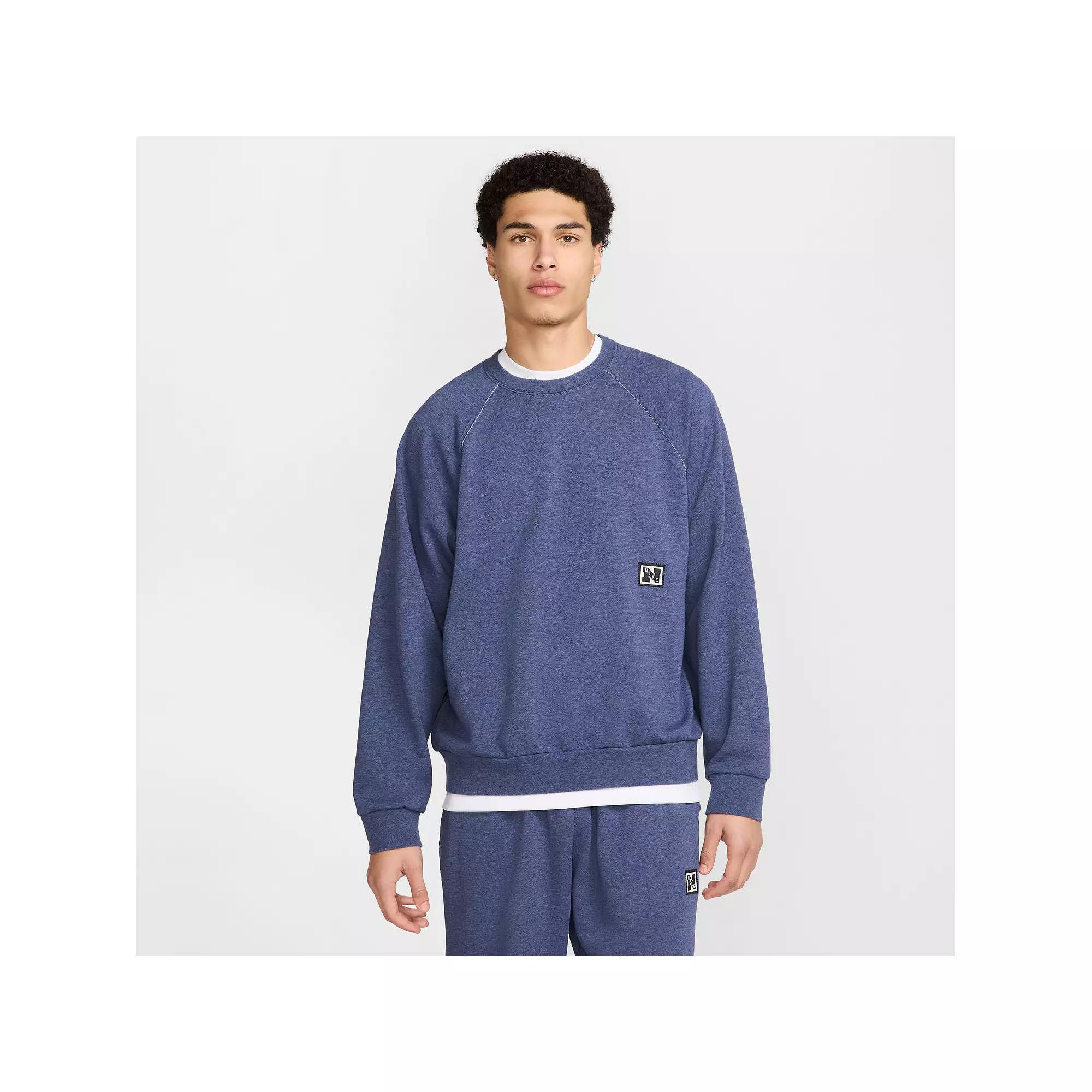 Men's Nike Gym Heritage Dri-Fit Fleece Fitness Top,  Product Image