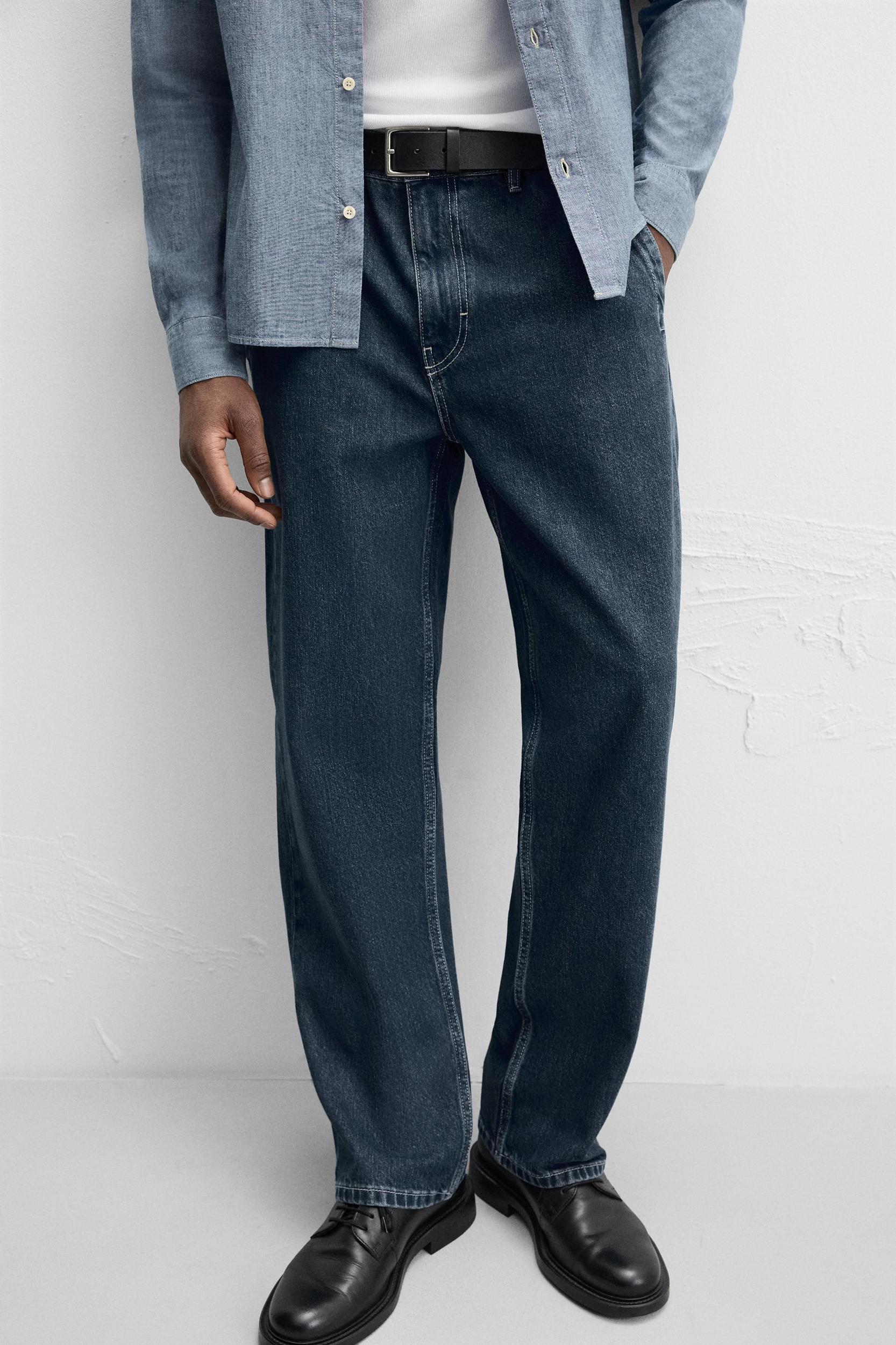 STRAIGHT FIT CHINO JEANS Product Image