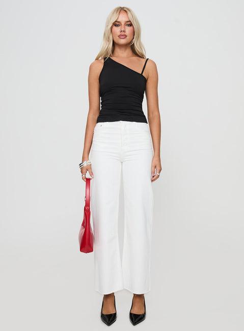 Fawcett Jeans White Product Image