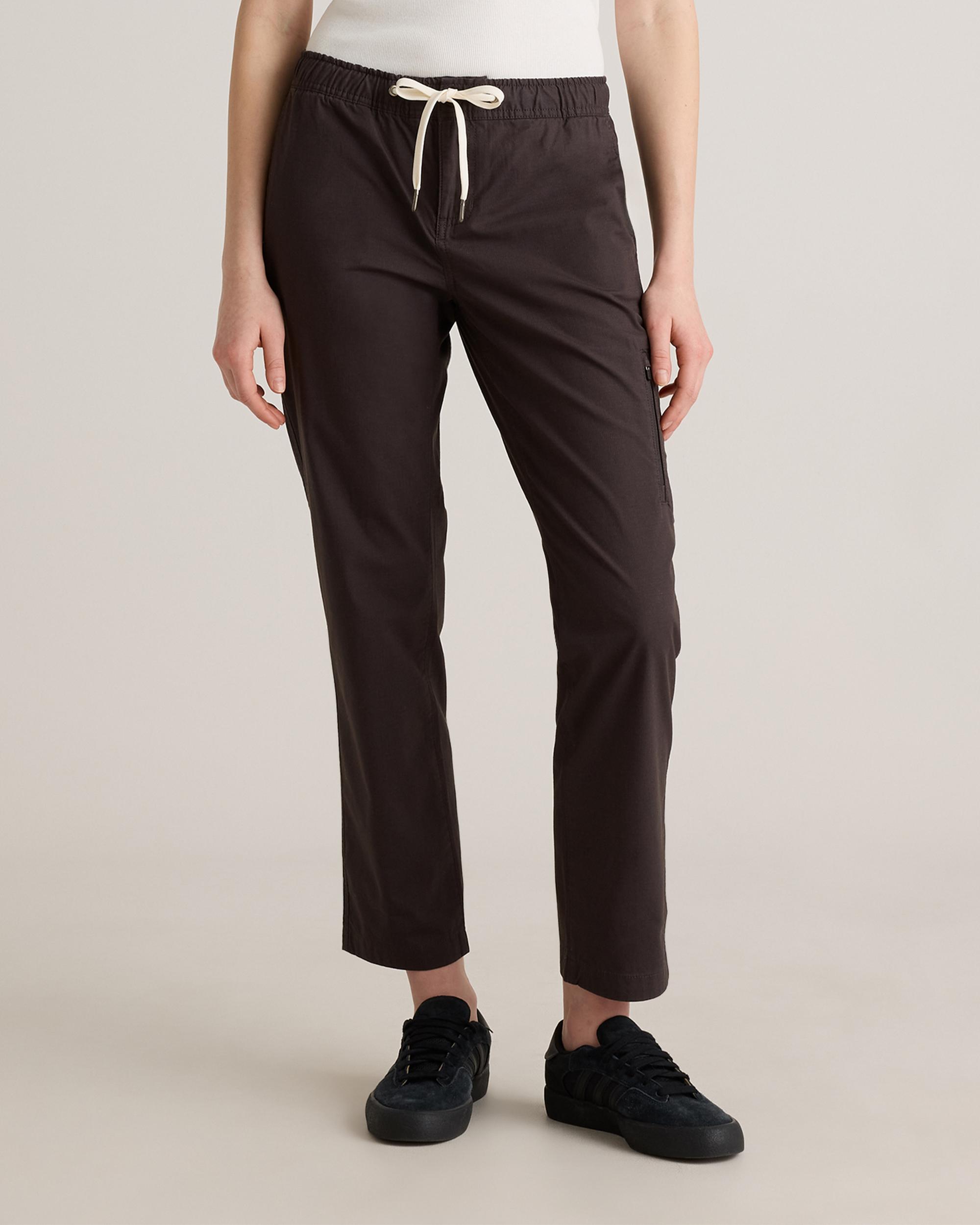 Quince | Women's Organic Stretch Ripstop Straight Pants Size XS, Cotton Product Image