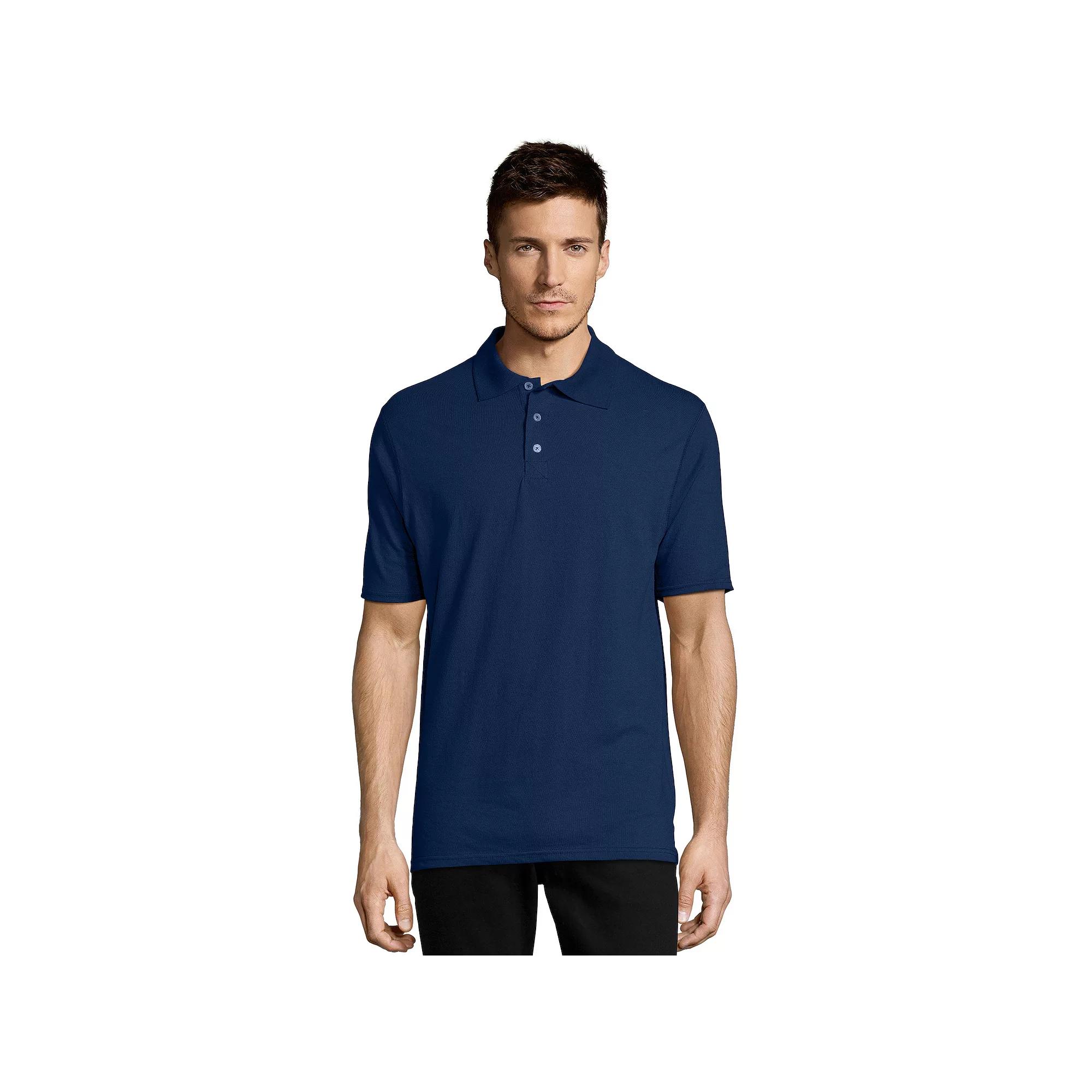 Men's Hanes® X-temp Jersey Polo,  Product Image