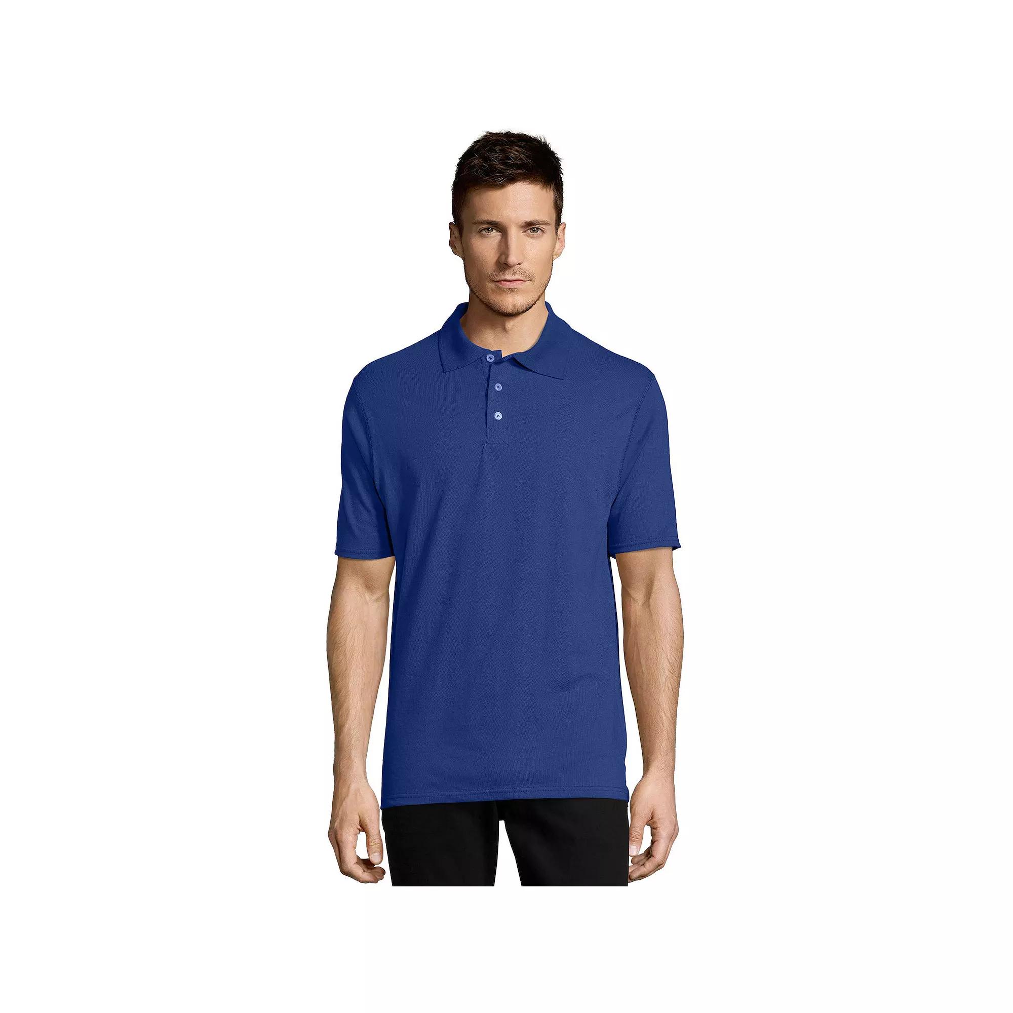 Men's Hanes® X-temp Jersey Polo,  Product Image