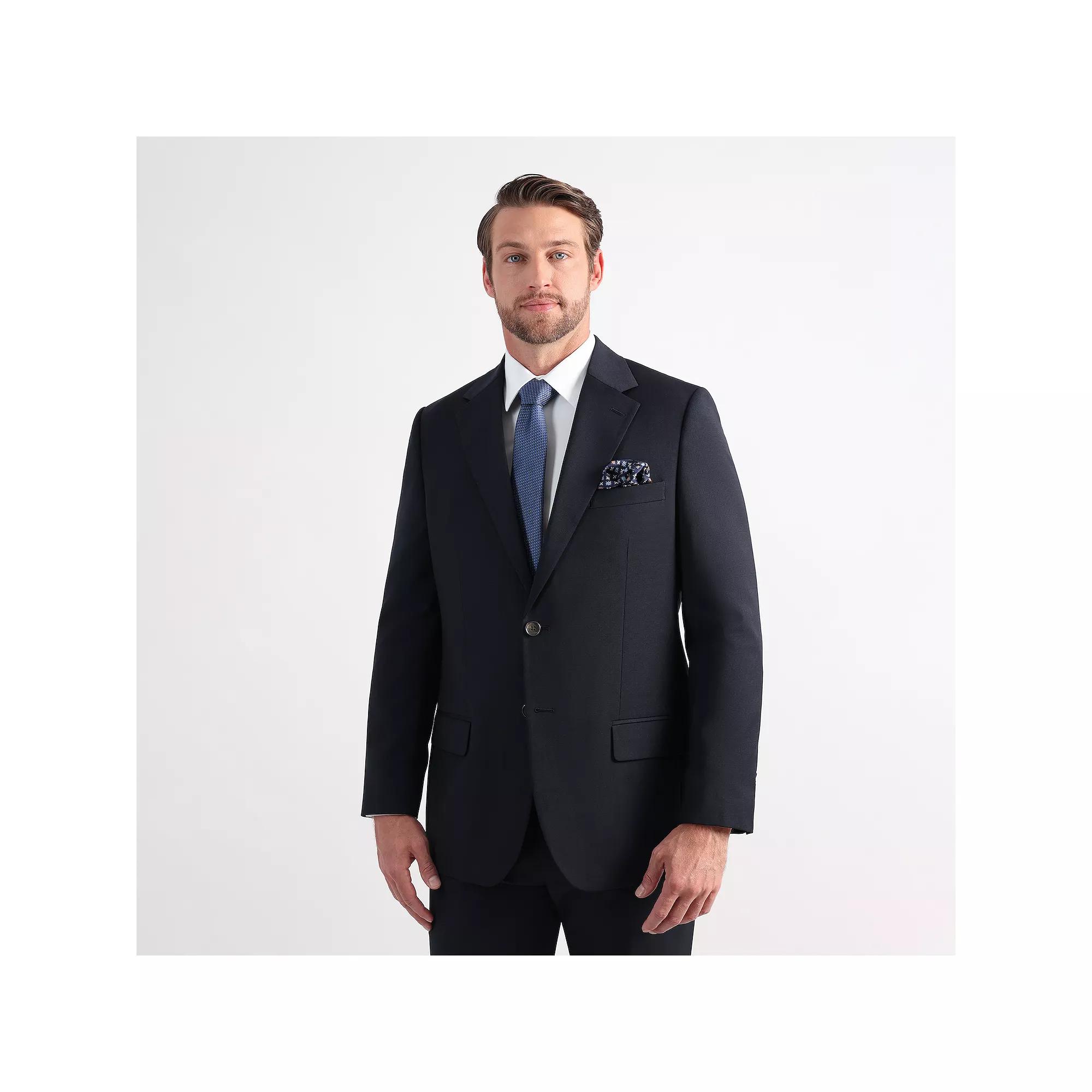 Men's J.M. Haggar™ Wool Windowpane Tailored Fit Suit Separates Jacket,  Product Image