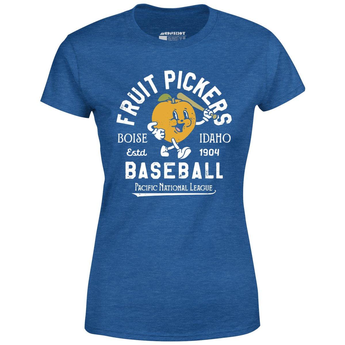 Boise Fruit Pickers - Idaho - Vintage Defunct Baseball Teams - Women's T-Shirt Female Product Image