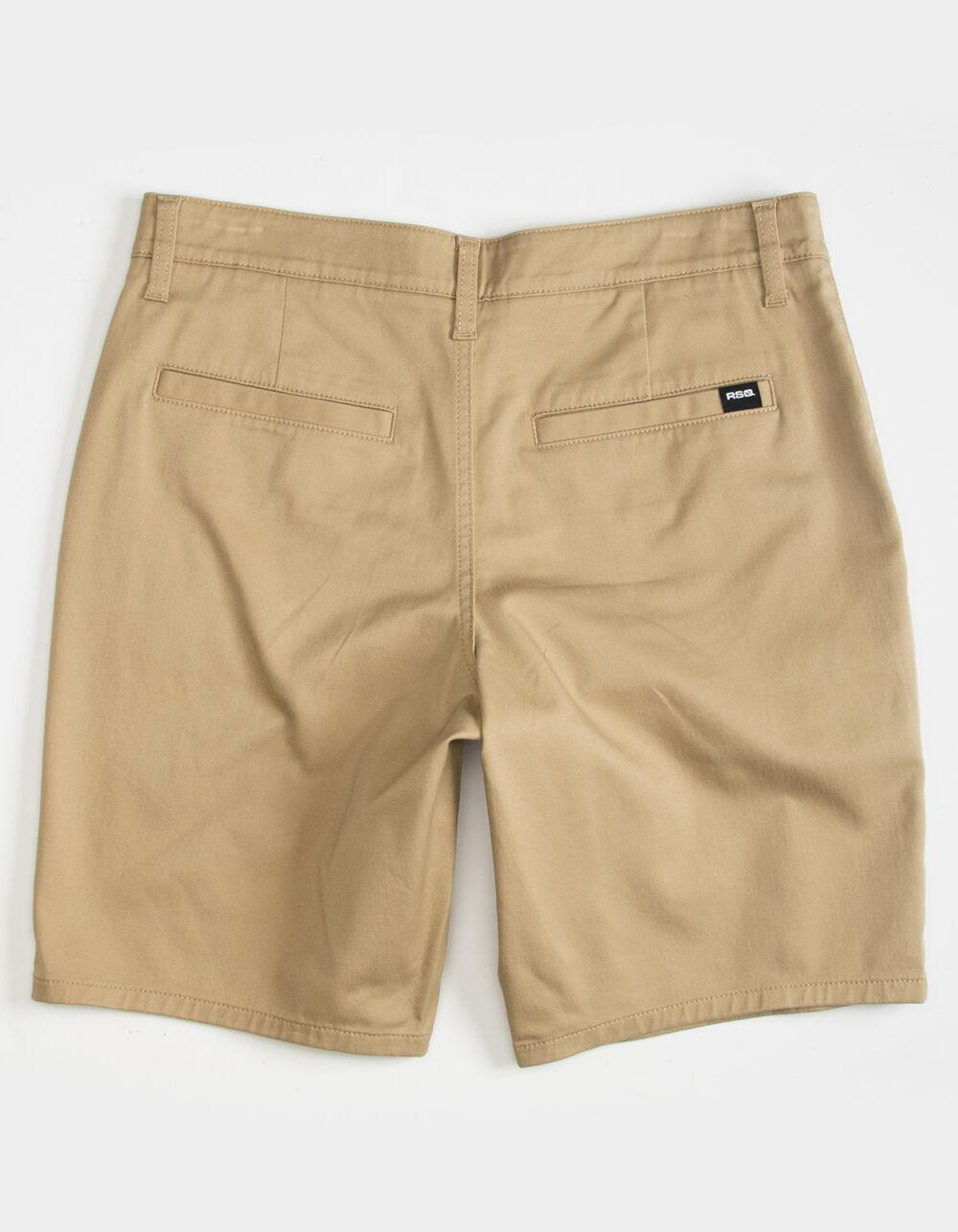 RSQ Mens Mid Length  9" Chino Shorts - DESERT Product Image