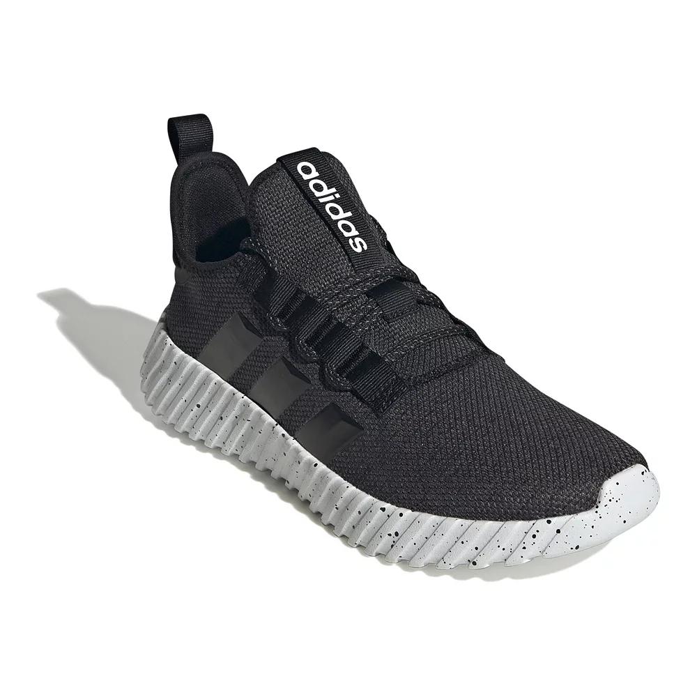 adidas Kaptir 3.0 3-Stripe Men's Running Shoes, Size: 9, Black Black White Product Image