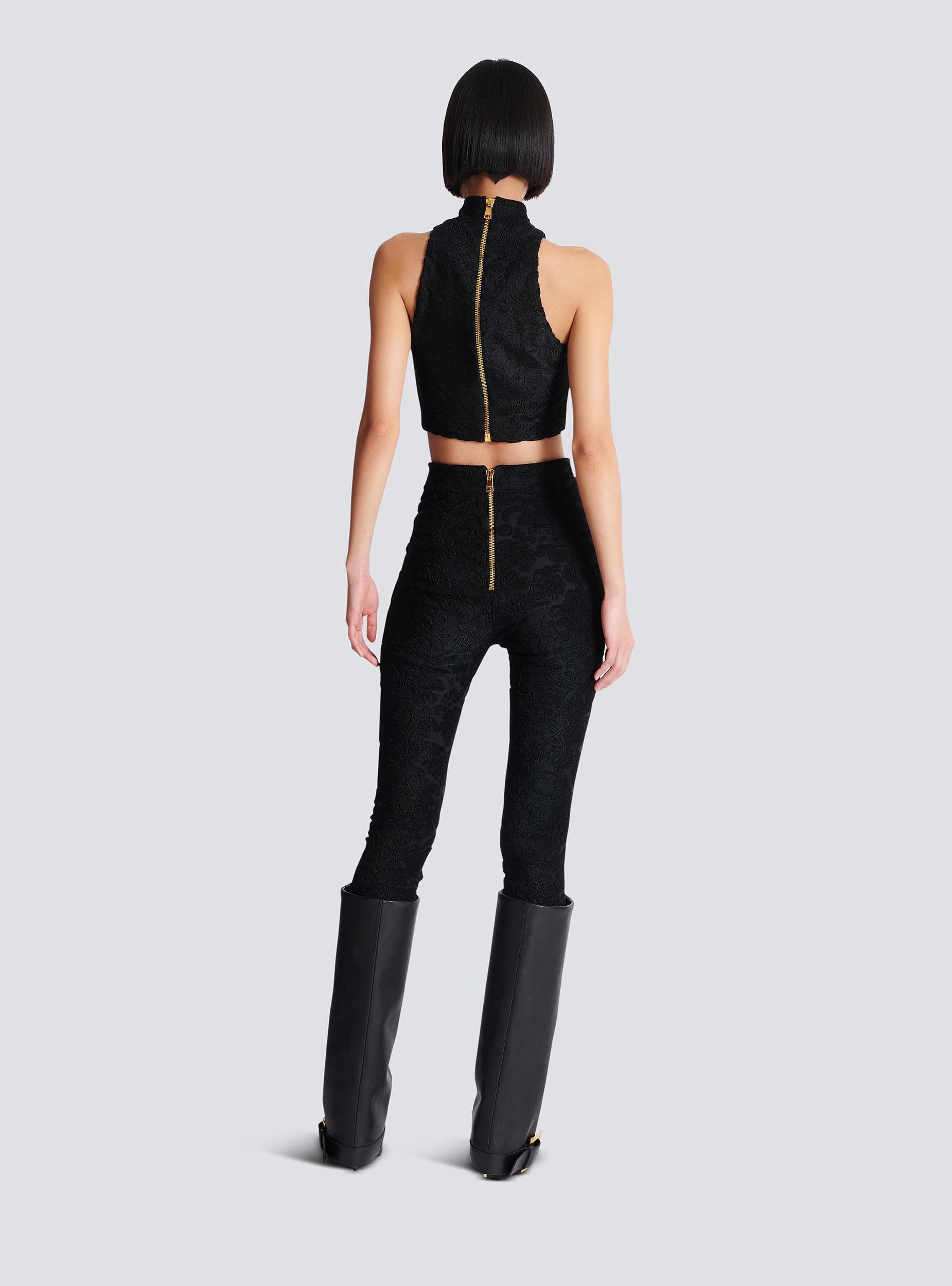 Baroque patterned leggings Product Image