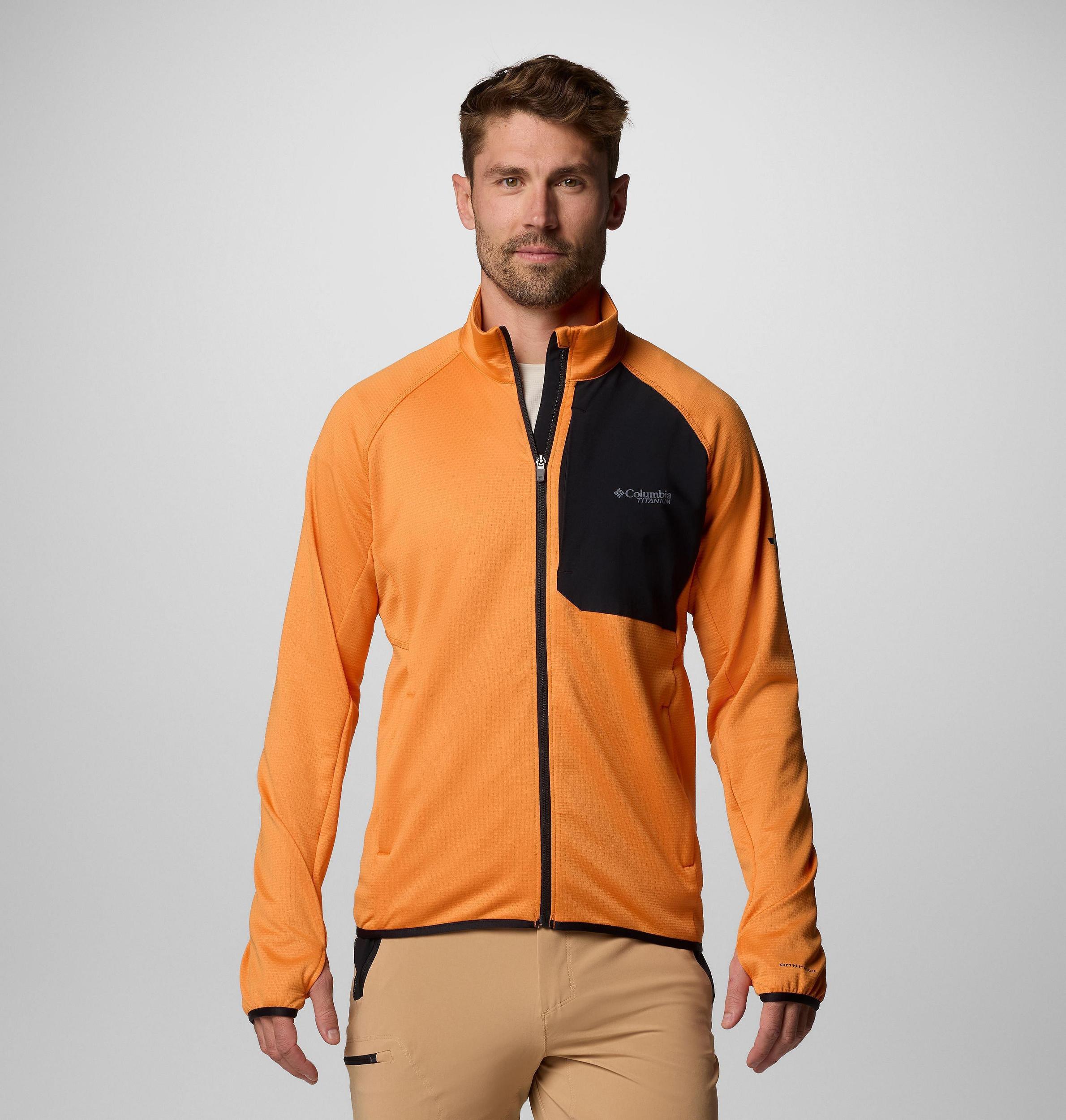 Columbia Mens Triple Canyon Grid Fleece II Full Zip Jacket- Product Image