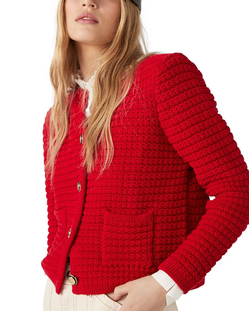 Womens Gaspard Cotton-Blend Knit Cardigan Product Image