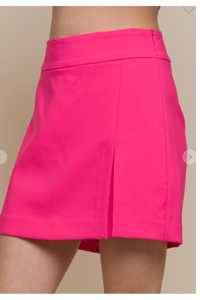 Side Slit Skort Product Image