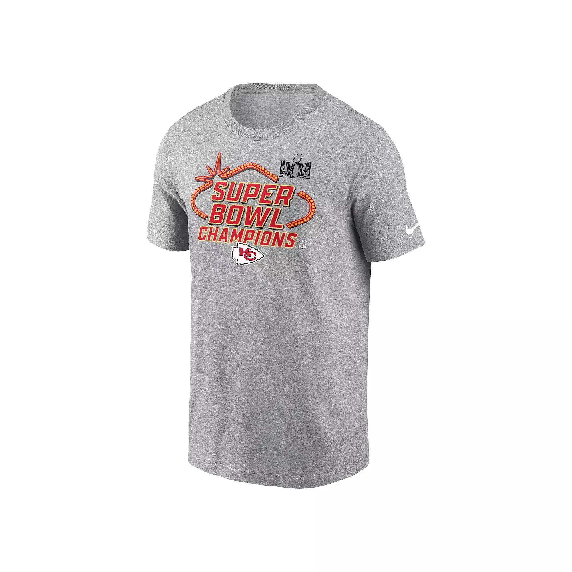 Men's Nike Kansas City Chiefs Super Bowl LVIII Champions Trophy Collection Tee,  Product Image