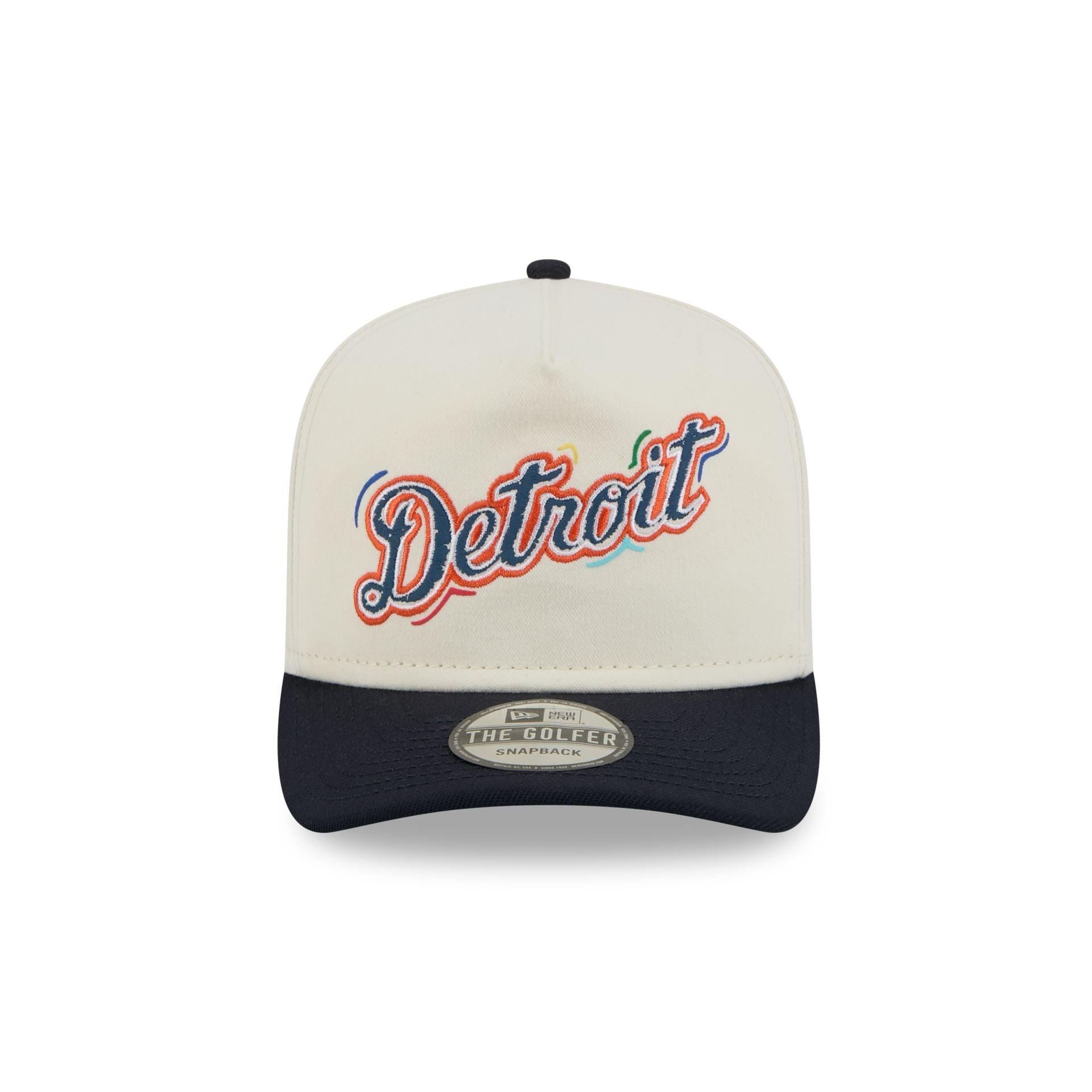 Detroit Tigers Team Scribble Golfer Hat Male Product Image