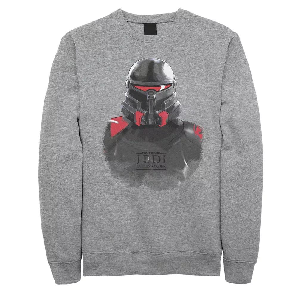 Men's Star Wars Jedi Fallen Order Purge Trooper Sweatshirt, Size: XXL, Athletic Grey Product Image