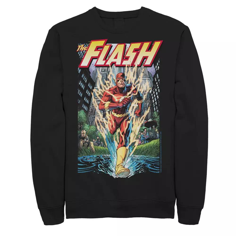 Big & Tall DC Comics The Flash Modern Comic Cover Sweatshirt, Men's,  Product Image