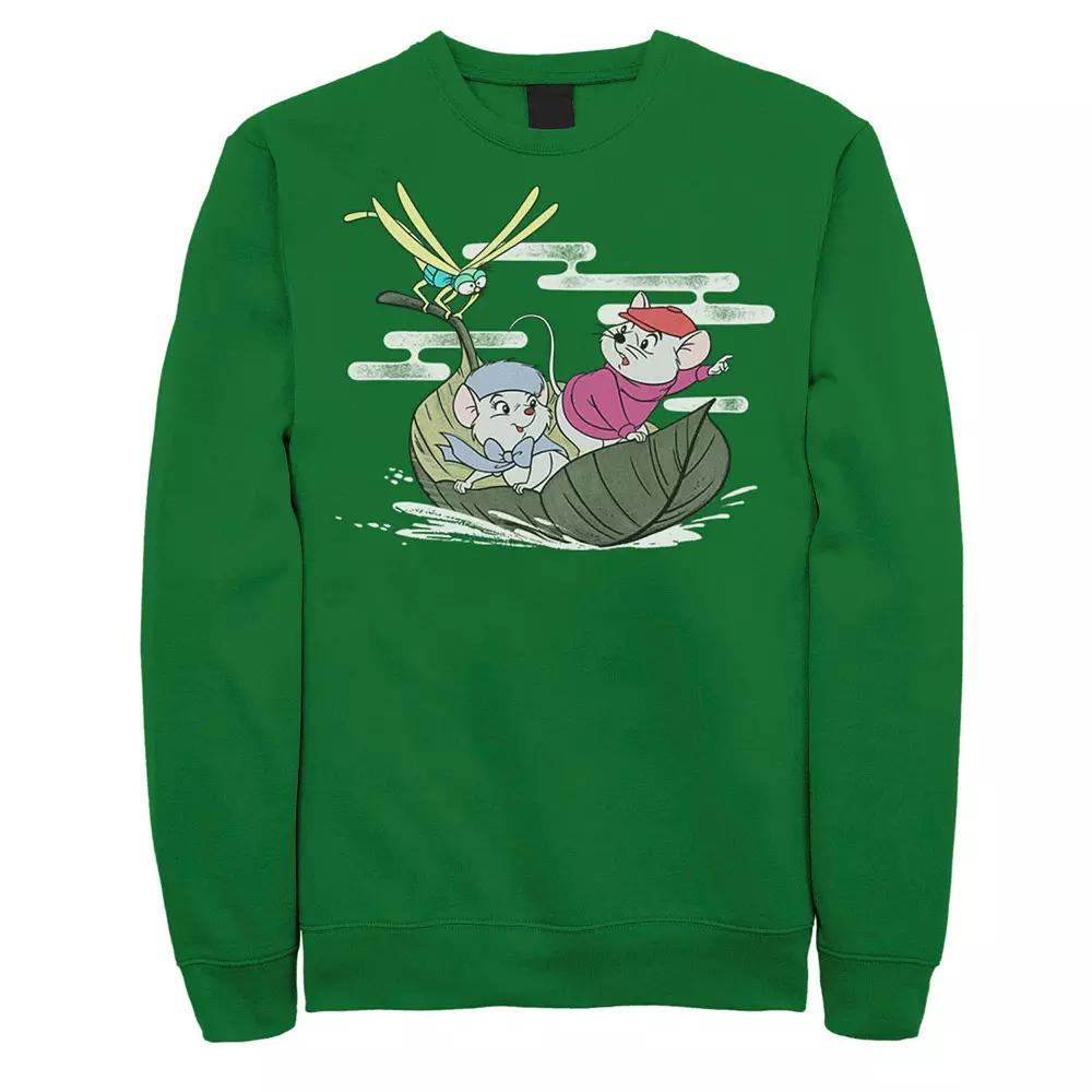 Disney's The Rescuers Boat Ride Men's Sweatshirt, Size: XXL, Kelly Product Image