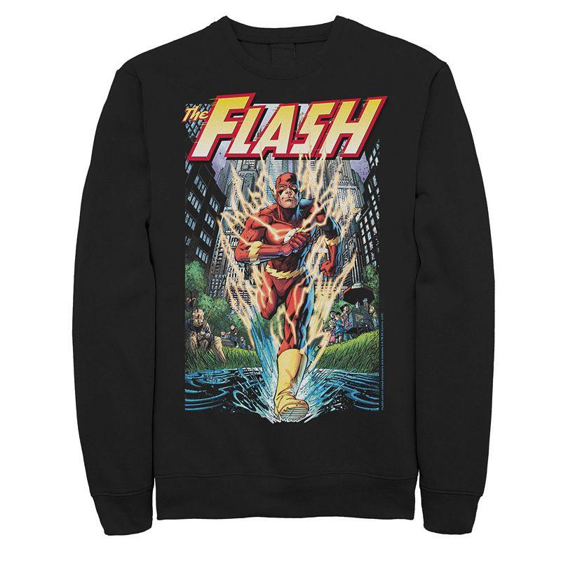 Big & Tall DC Comics The Flash Modern Comic Cover Sweatshirt, Men's,  Product Image