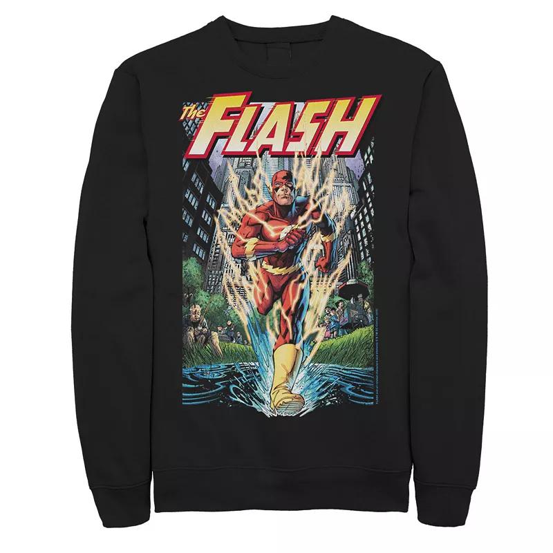 Big & Tall DC Comics The Flash Modern Comic Cover Sweatshirt, Men's,  Product Image
