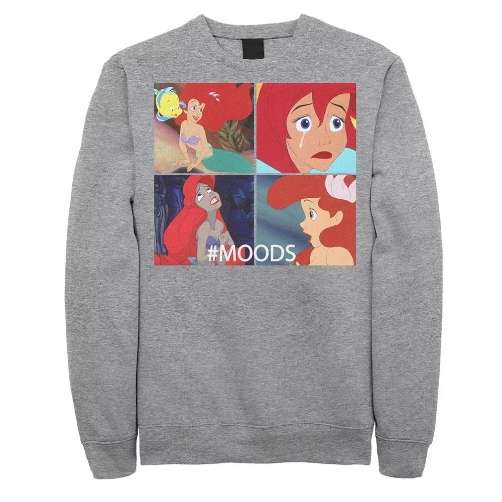 Disney's The Little Mermaid Ariel Men's Mood Panels Sweatshirt,  Product Image