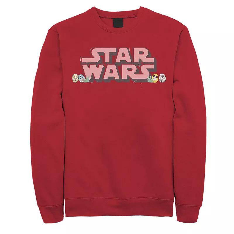 Men's Star Wars Easter Themed Chest Logo Sweatshirt,  Product Image