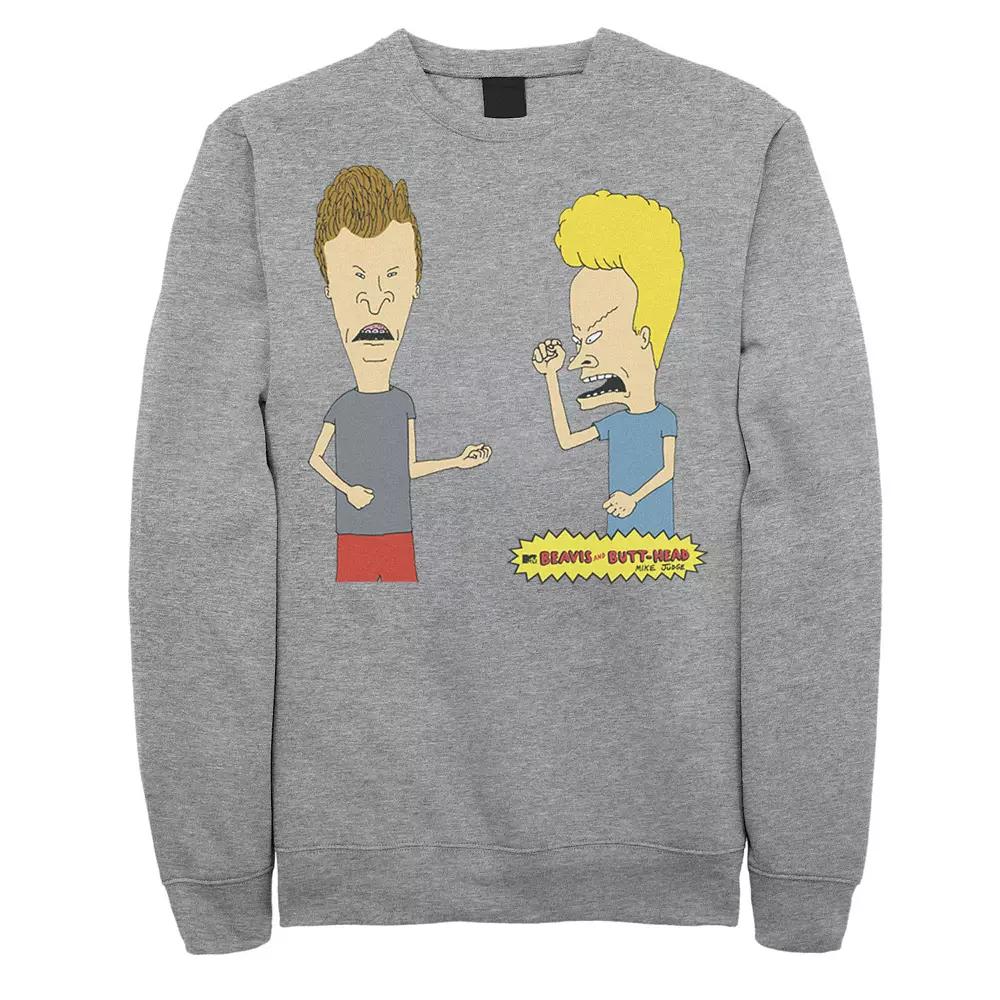 Men's Beavis And Butthead Air Guitar Portrait Fleece,  Product Image