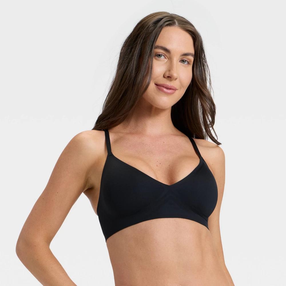 Women's Luxury Collection Removeable Pad V-Neck Bralette - Auden™ Caramel S Product Image