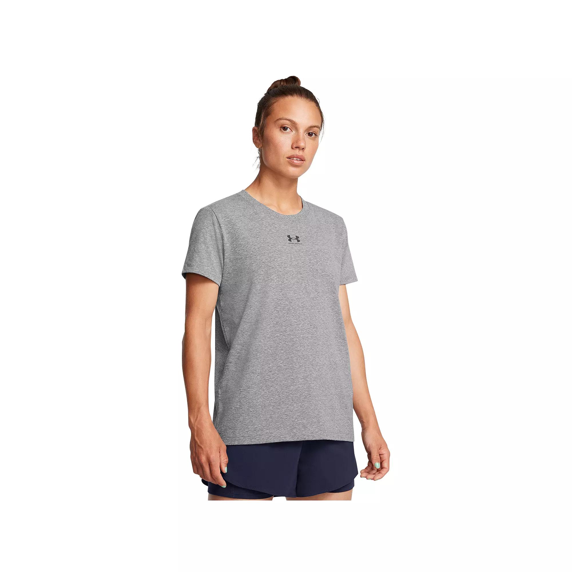 Women's Under Armour Rival Core Short Sleeve Tee,  Product Image