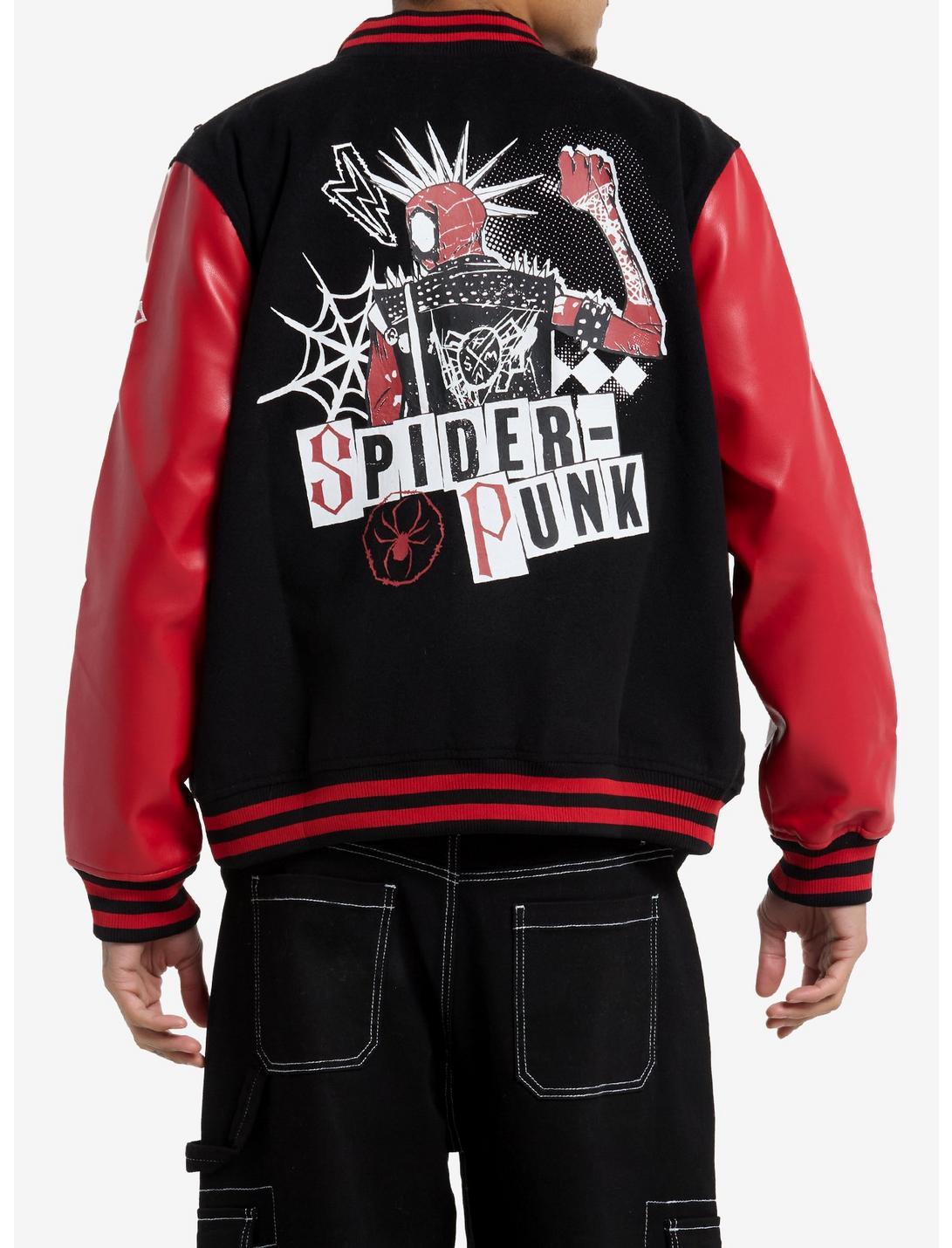 Our Universe Marvel Spider-Man: Across The Spider-Verse Spider-Punk Varsity Jacket Product Image