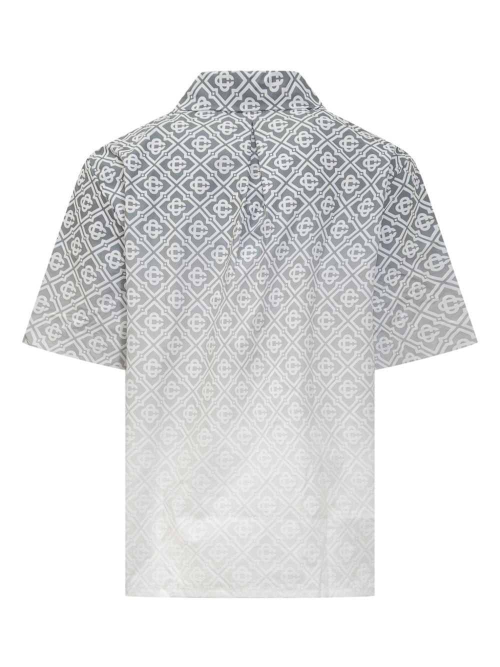 monogram-print shirt Product Image