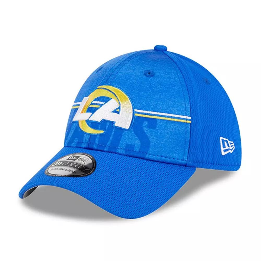 Men's New Era Royal Los Angeles Rams 2023 NFL Training Camp 39THIRTY Flex Fit Hat,  Product Image