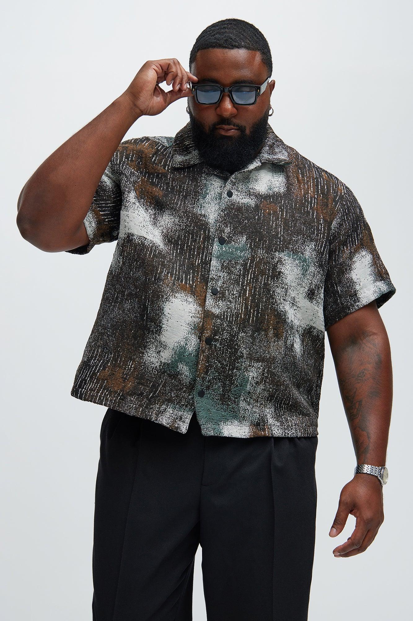 Galaxy Tapestry Shirt - Brown/combo Product Image