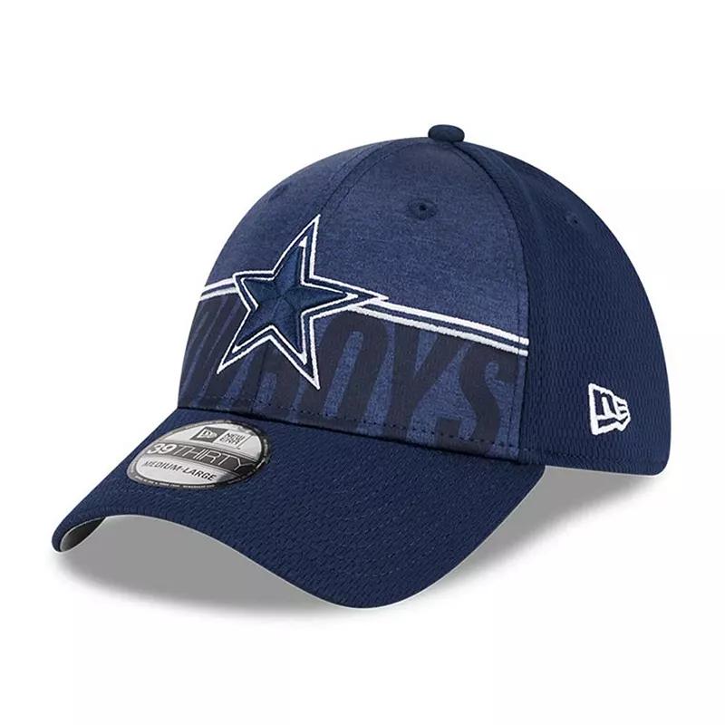 Men's New Era Navy Dallas Cowboys 2023 NFL Training Camp 39THIRTY Flex Fit Hat,  Product Image