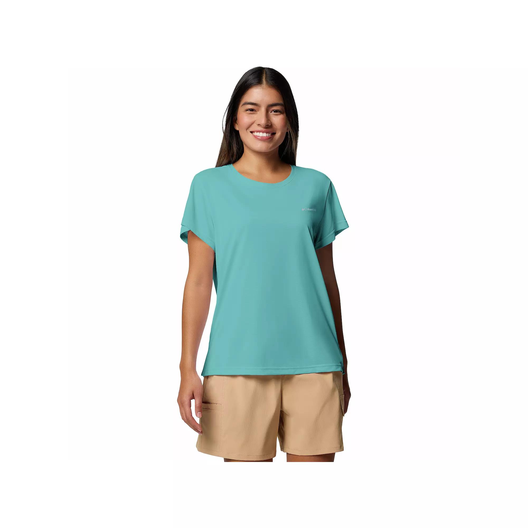 Women's Columbia Bluevista Hill Short Sleeve Crewneck T-Shirt,  Product Image