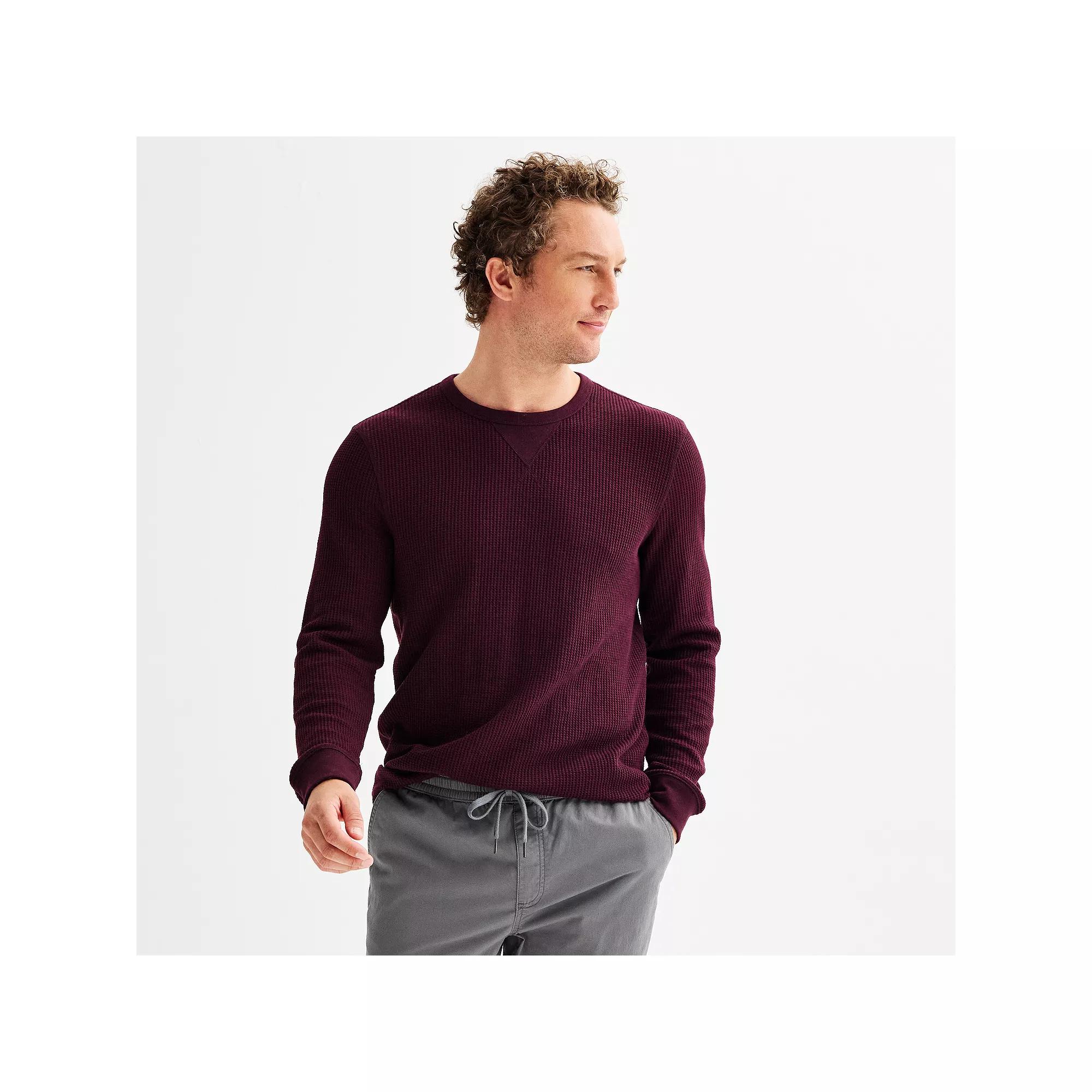 Men's Sonoma Goods For Life® The Essential Waffle Thermal Tee,  Product Image