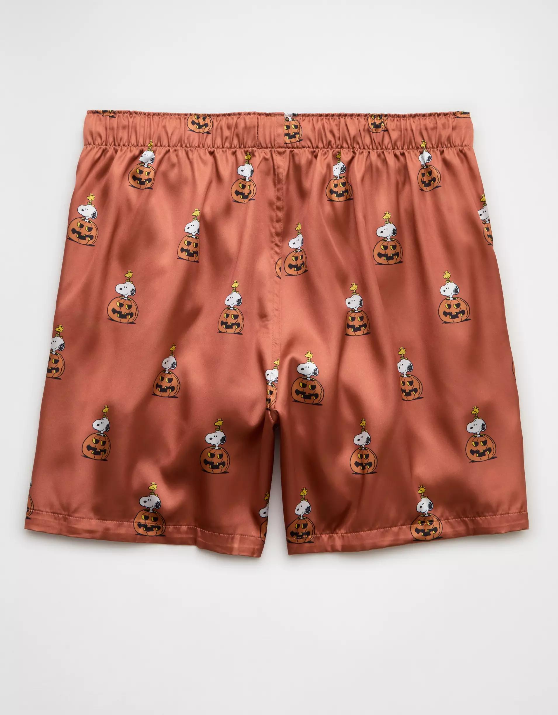 AEO Men's Solid Satin Pocket Boxer Short Product Image