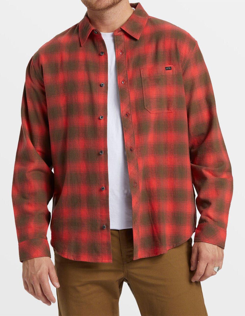 BILLABONG Coastline Mens Flannel - DUSTY BLUE Product Image