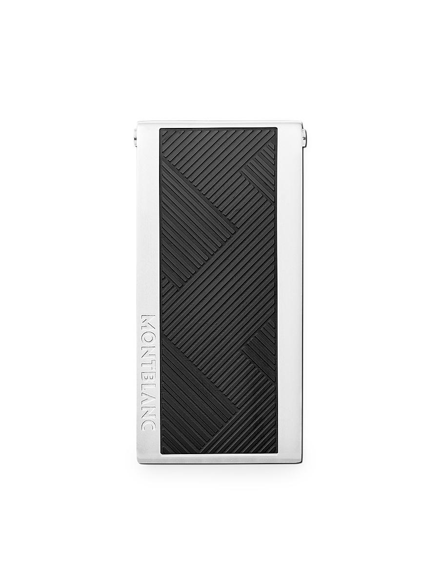 Mens Extreme 3.0 Stainless Steel & Leather Money Clip Product Image