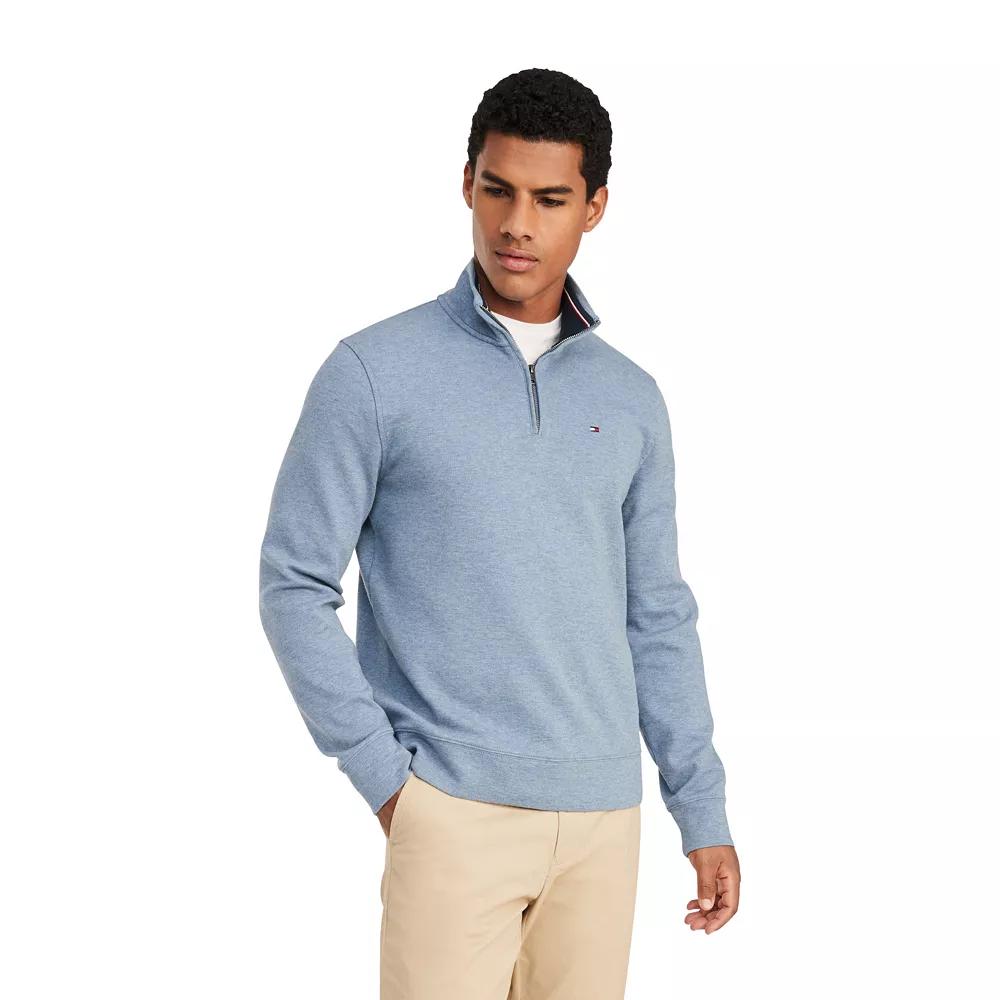Men's Tommy Hilfiger Logo Quarter-Zip Top,  Product Image