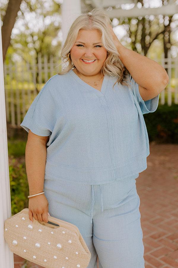 Ready For Vacay Knit Top Curves Product Image