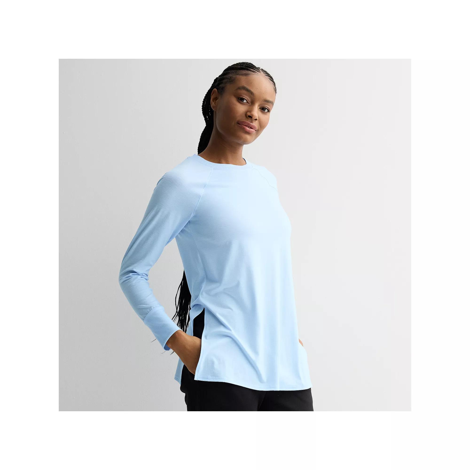 Women's Tek Gear® Long Sleeve Tunic Tee, Size: Large, Baron River Product Image