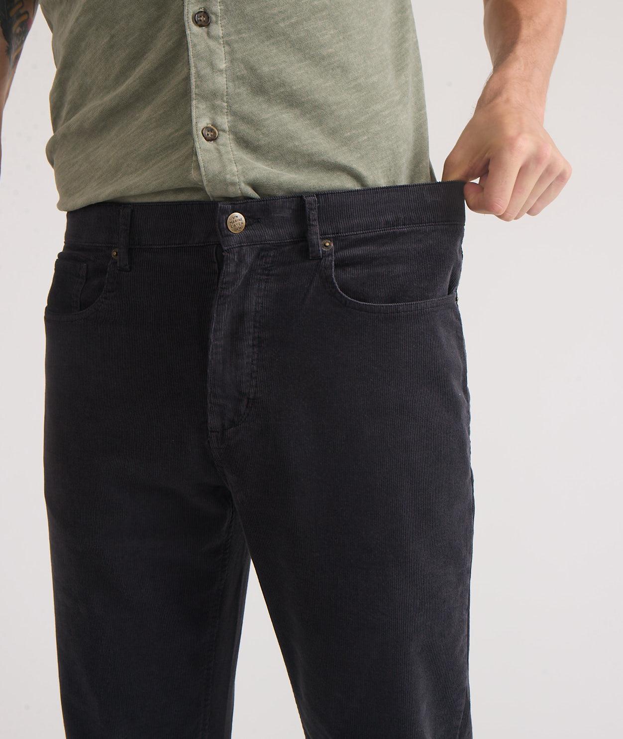 Terry Cord 5 Pocket Pant Product Image