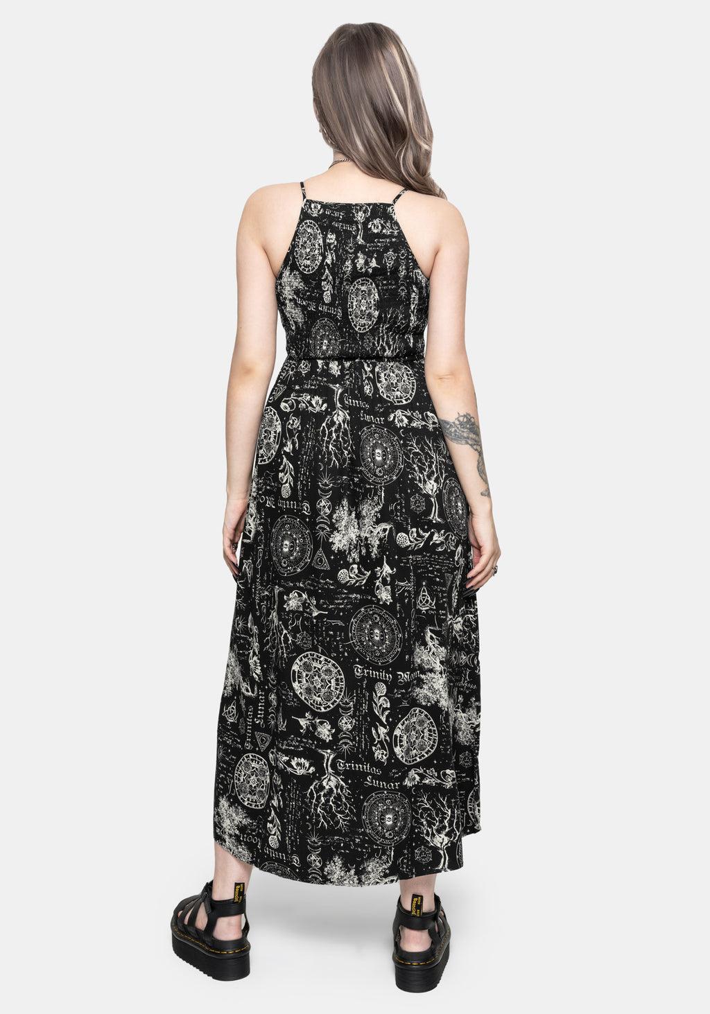 Trinity Moon Print Pull On Culotte Product Image