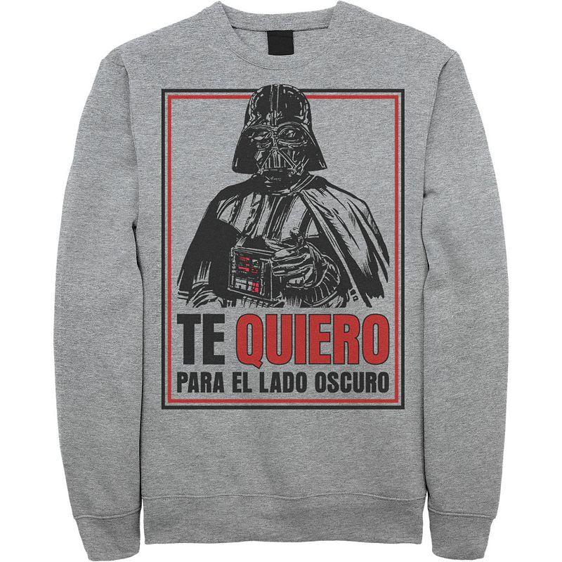 Men's Star Wars Te Quiero Para El Lado Oscuro Fleece Sweatshirt,  Product Image